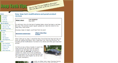 Desktop Screenshot of jeep-tech-tips.com